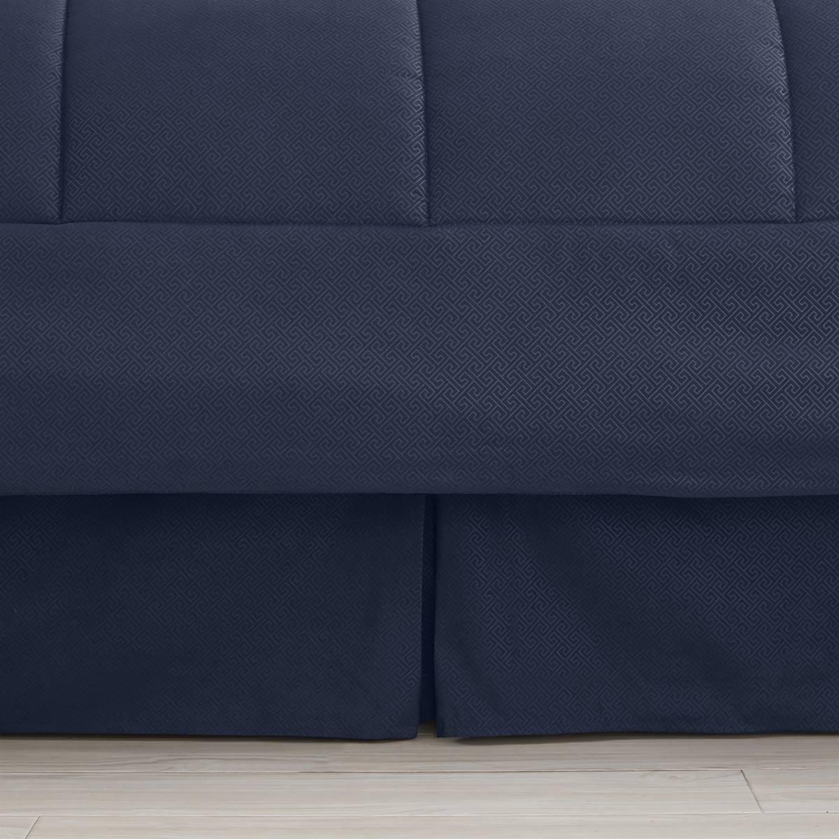 Sweet Home Collection 8pc. Greek Key All Season Bed-in-A-Bag Set