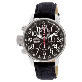 Mens Invicta I-Force Stainless Steel Black Dial Watch - 1512