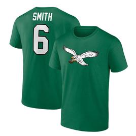 Mens Fanatics Eagles Smith (6) Classic Throwback Short Sleeve Tee