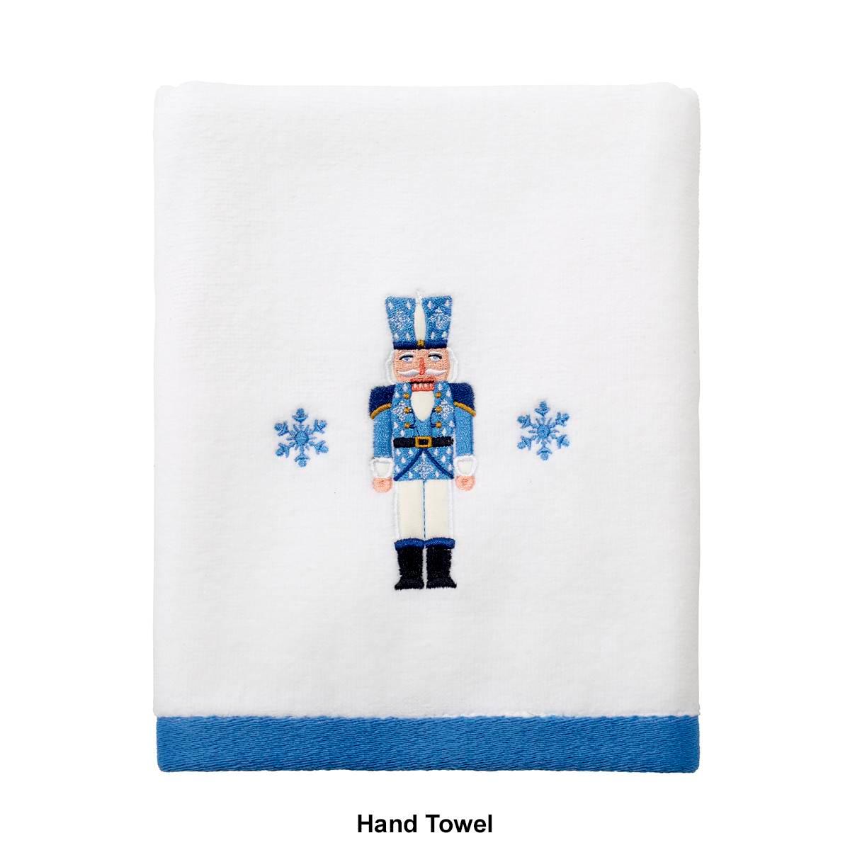 Avanti Nutcracker Trellis Towel Collection