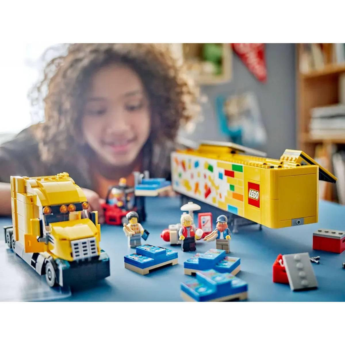 LEGO® CITY Yellow Delivery Truck Building Kit