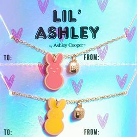 Kids Lil Ashley Gold-Tone Bunny charms Layered Necklace
