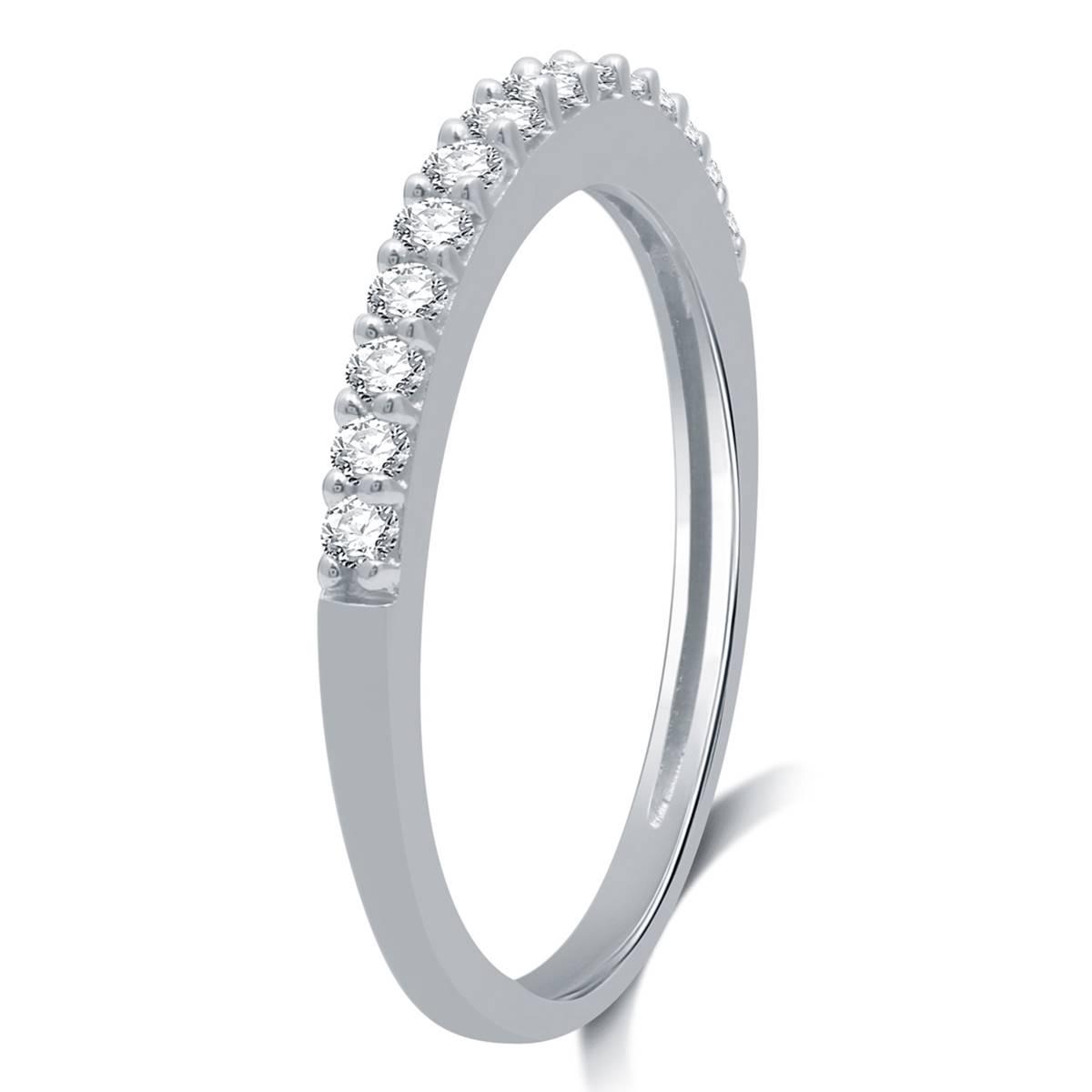 Nova Star® Sterling Silver 1ctw. Lab Grown Diamond Bridal Set