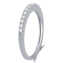 Nova Star® Sterling Silver 1ctw. Lab Grown Diamond Bridal Set