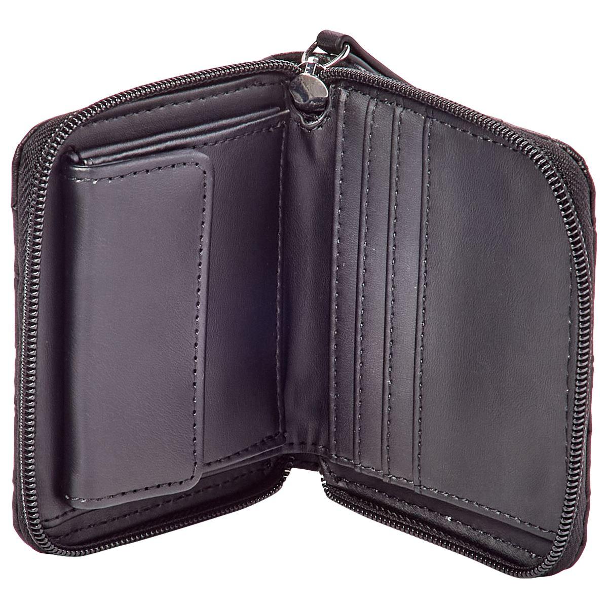Womens Nine West Norah Woven Zip-Around Wallet