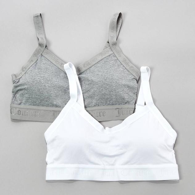 Juniors Juicy Couture 2pk. Seamless Bralettes JC6975-2PKC