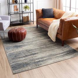 Mohawk Home Furie Stripe Light Grey Large Area Rug