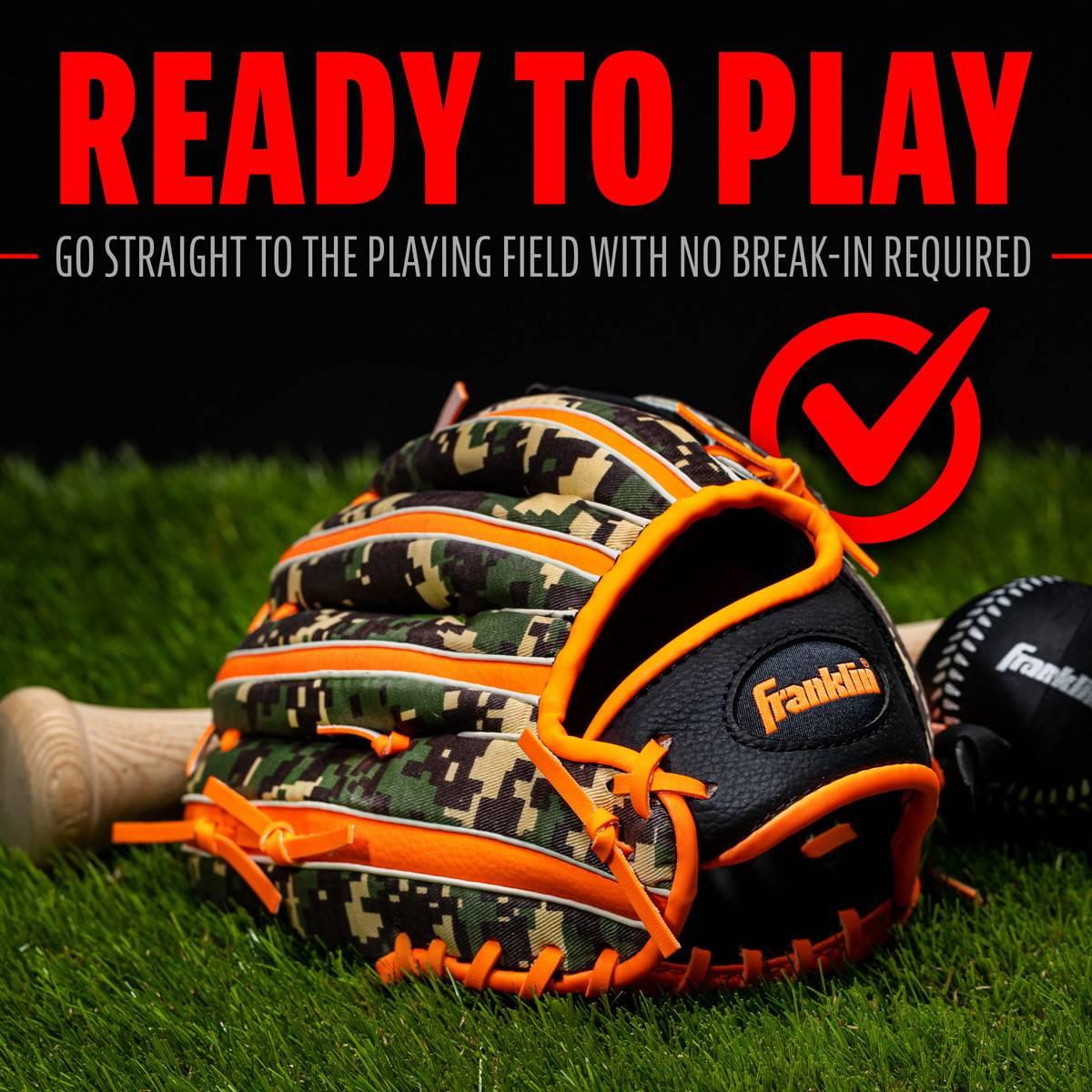 Franklin® 9.5in. Teeball Glove & Ball - Orange