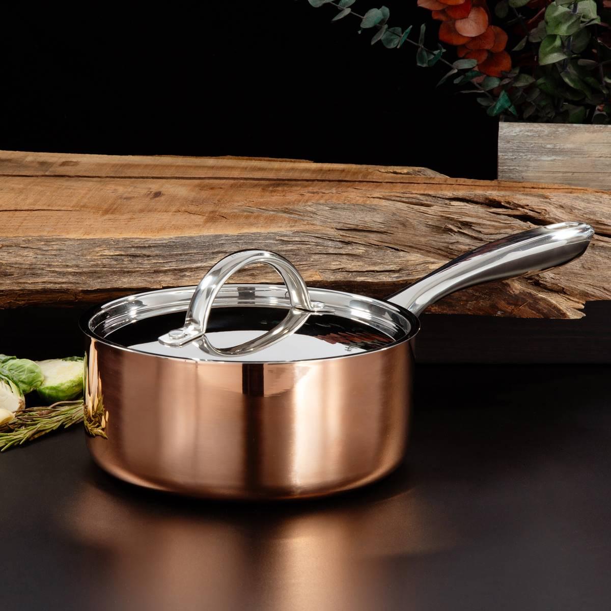 BergHOFF Vintage Tri-Ply Copper 2qt. Saucepan