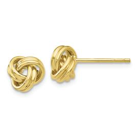 Gold Classics(tm) 10kt. Love Knot Post Earrings