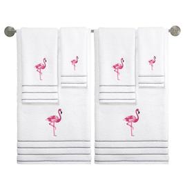IZOD® Flamingo 2pk Bath Towel Collection