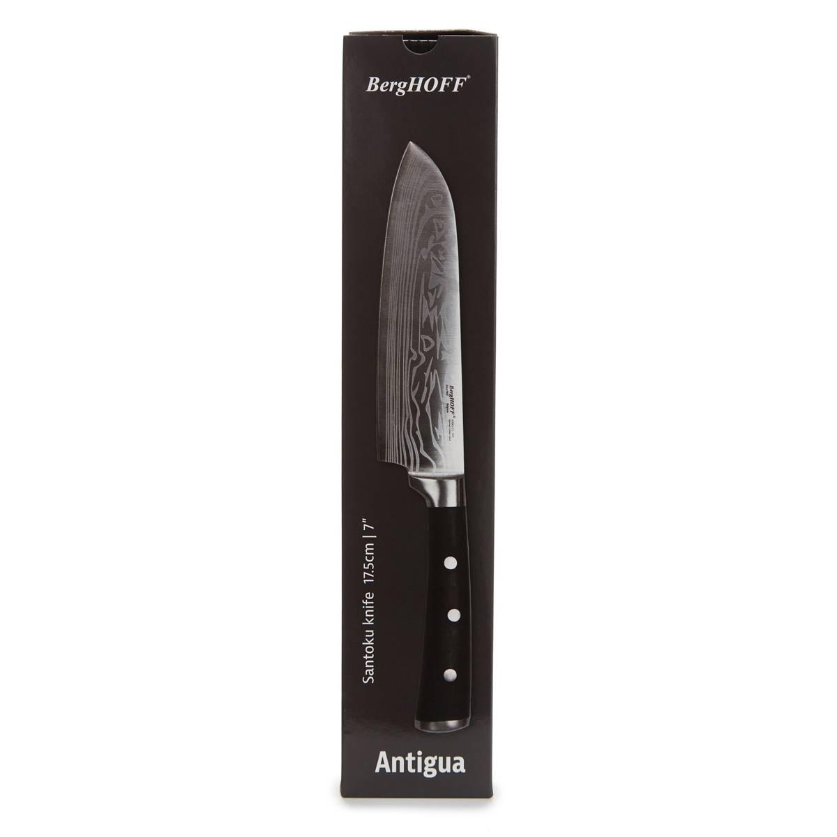 BergHOFF Antigua 7in. Stainless Steel Blade Santoku Knife