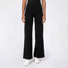 Juniors No Comment Fold Over Waist Straight Leg Pants