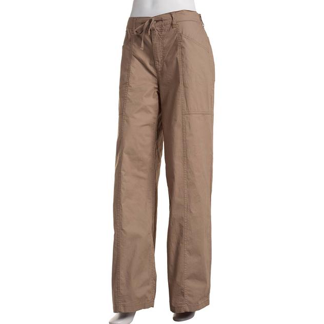 Juniors Celebrity Pink Tie Waist Twill Casual Pants