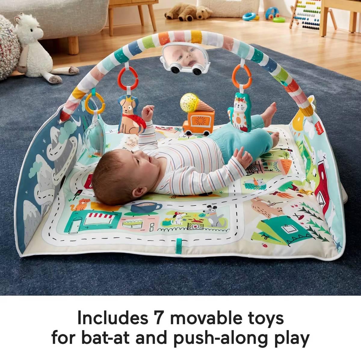 Fisher-Price® Activity City Gym to Jumbo Play Mat