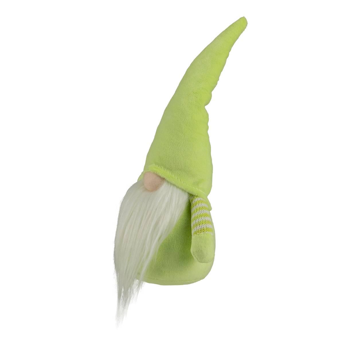 Northlight Seasonal Lime Green & White Spring Gnome Figurine
