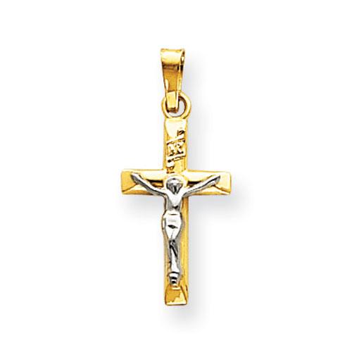 Gold Classics™ 14kt. INRI Hollow Crucifix
