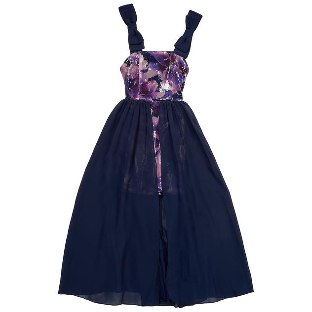 Girls (7-16) Speechless Floral Sleeveless Hi Low Dress