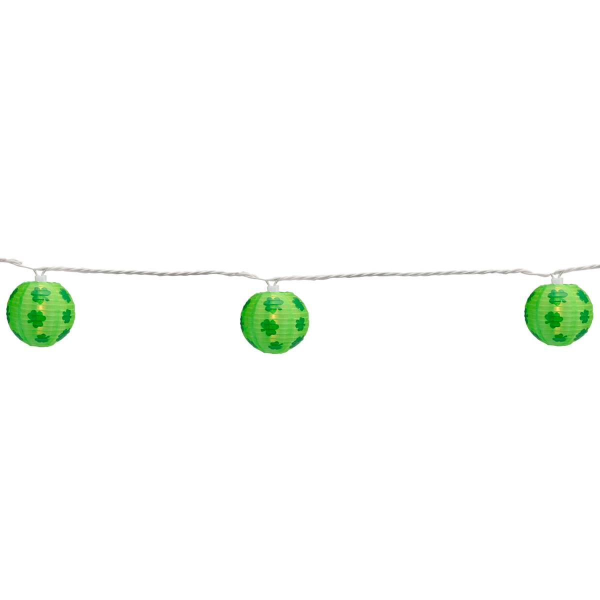 Northlight Seasonal 10ct. St. Patrick's Day Patio Paper Lantern