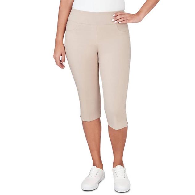Womens Ruby Rd. Key Items Tech Pull-On Capris