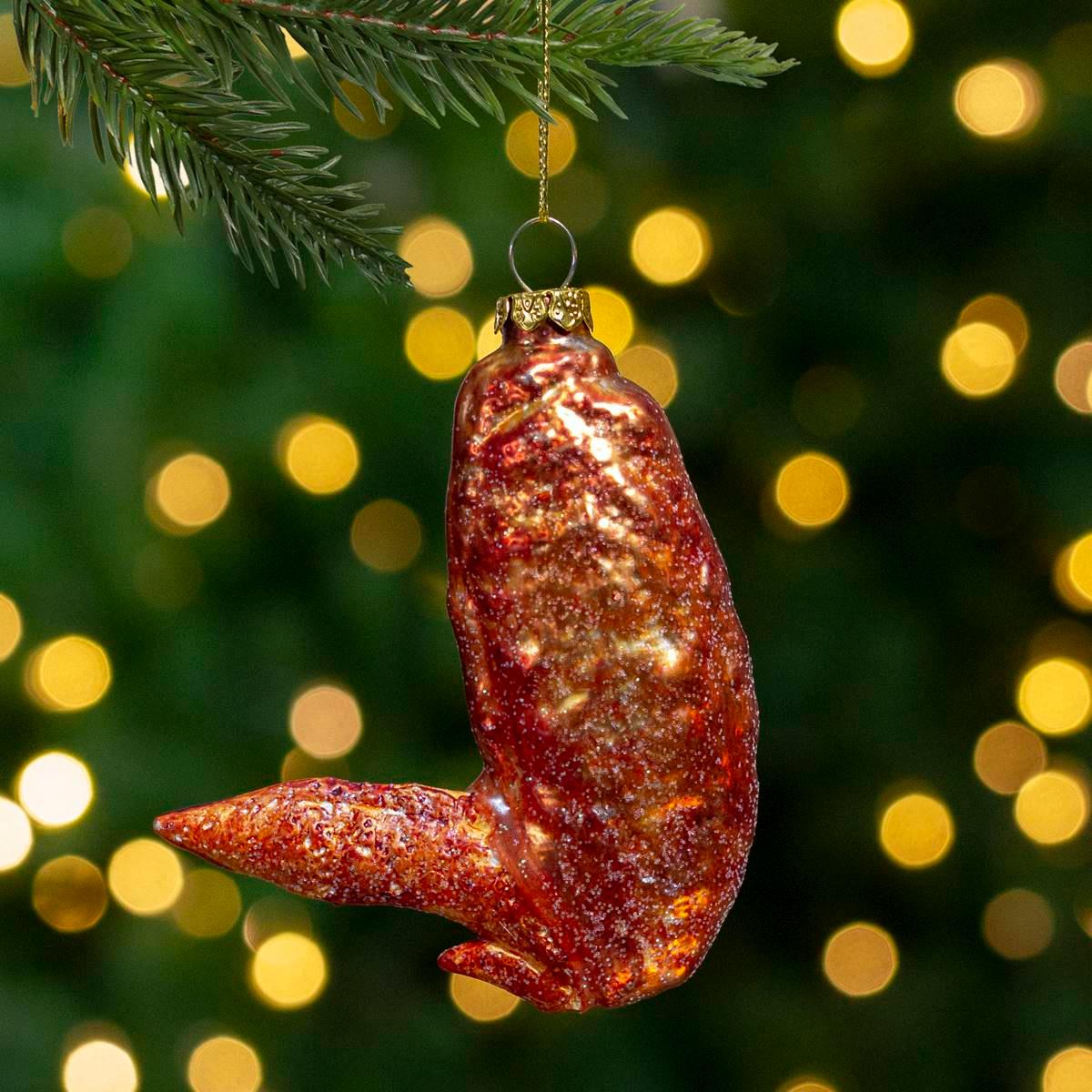 Northlight Seasonal 4in. Buffalo Chicken Wing Christmas Ornament