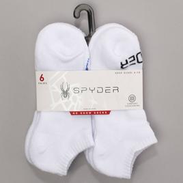 Boys Spyder 6pk. No Show Socks