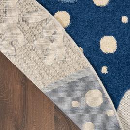 Nourison Aloha Starfish Print Round Rug