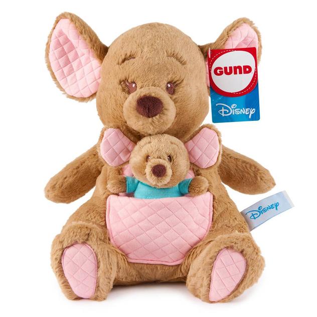 Gund Disney 12.5in. Oh So Snuggly Kanga & Roo Plush