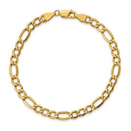 Mens Gold Classics™ 5.75mm. 14k Semi Solid Figaro Chain Necklace