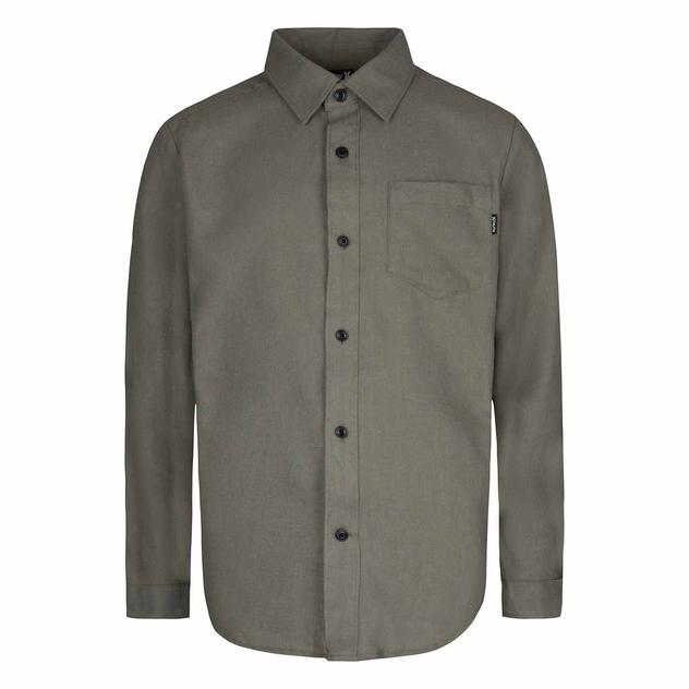 Boys (8-20) Hurley Santa Cruz Flannel Shirt - Army