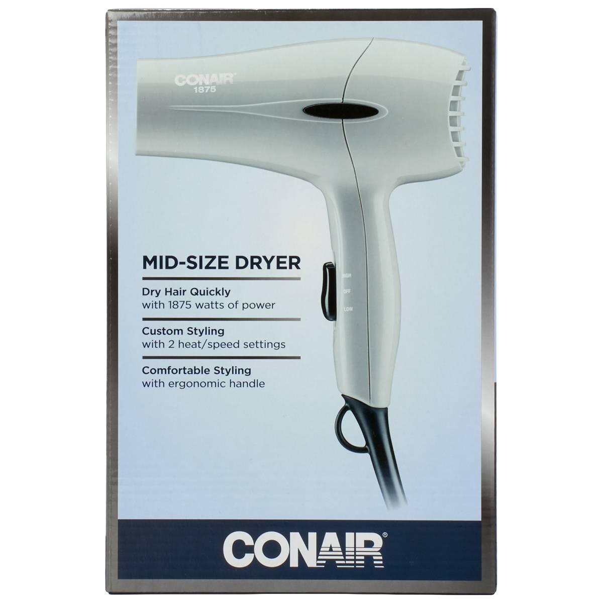 Conair 1875 Mid-Size Hair Dryer