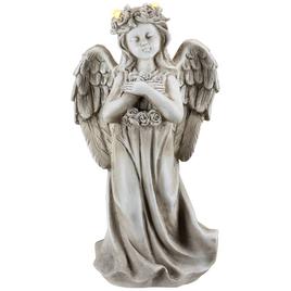 Northlight Seasonal LED Lighted Standing Cherub Angel Statue