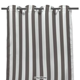 Jordan Manufacturing Outdoor Striped Curtain