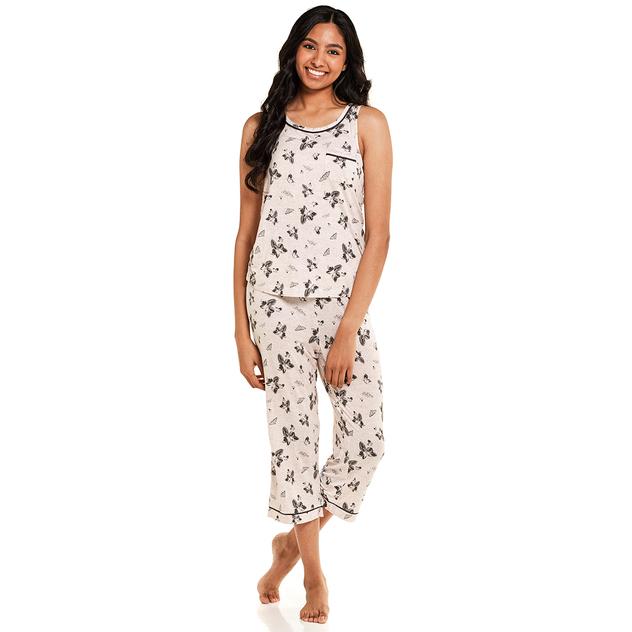 Petite Anne Klein Sleeveless Tank Pajama Set
