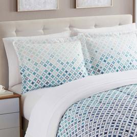 Sweet Home Collection Genova 7pc. Bed In A Bag Diamond Comforter