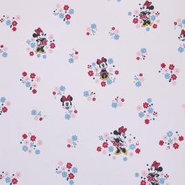 Disney Minnie Mouse Floral Mini Fitted Crib Sheet