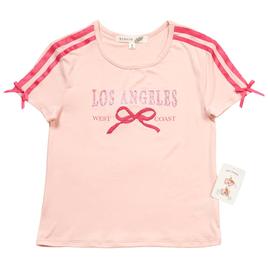 Girls (7-12) BTween® Short Sleeve Bow Sleeve Los Angeles Tee