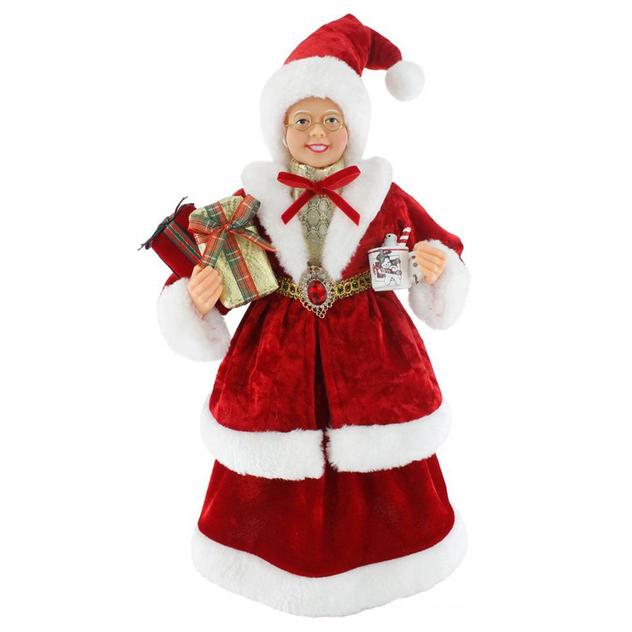 Windy Hill Mrs. Santa Clause Traditional with Mug & Gifts