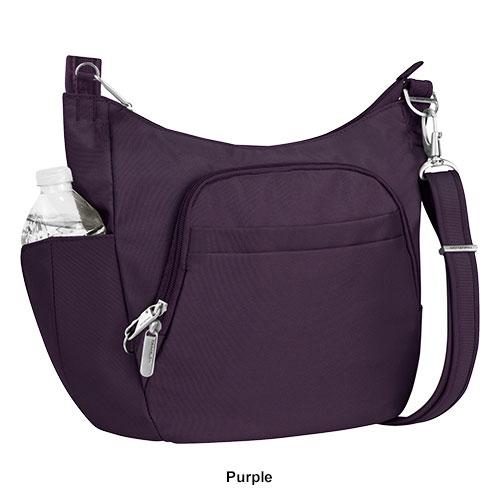 Travelon Anti-Theft Classic Crossbody Bucket Bag