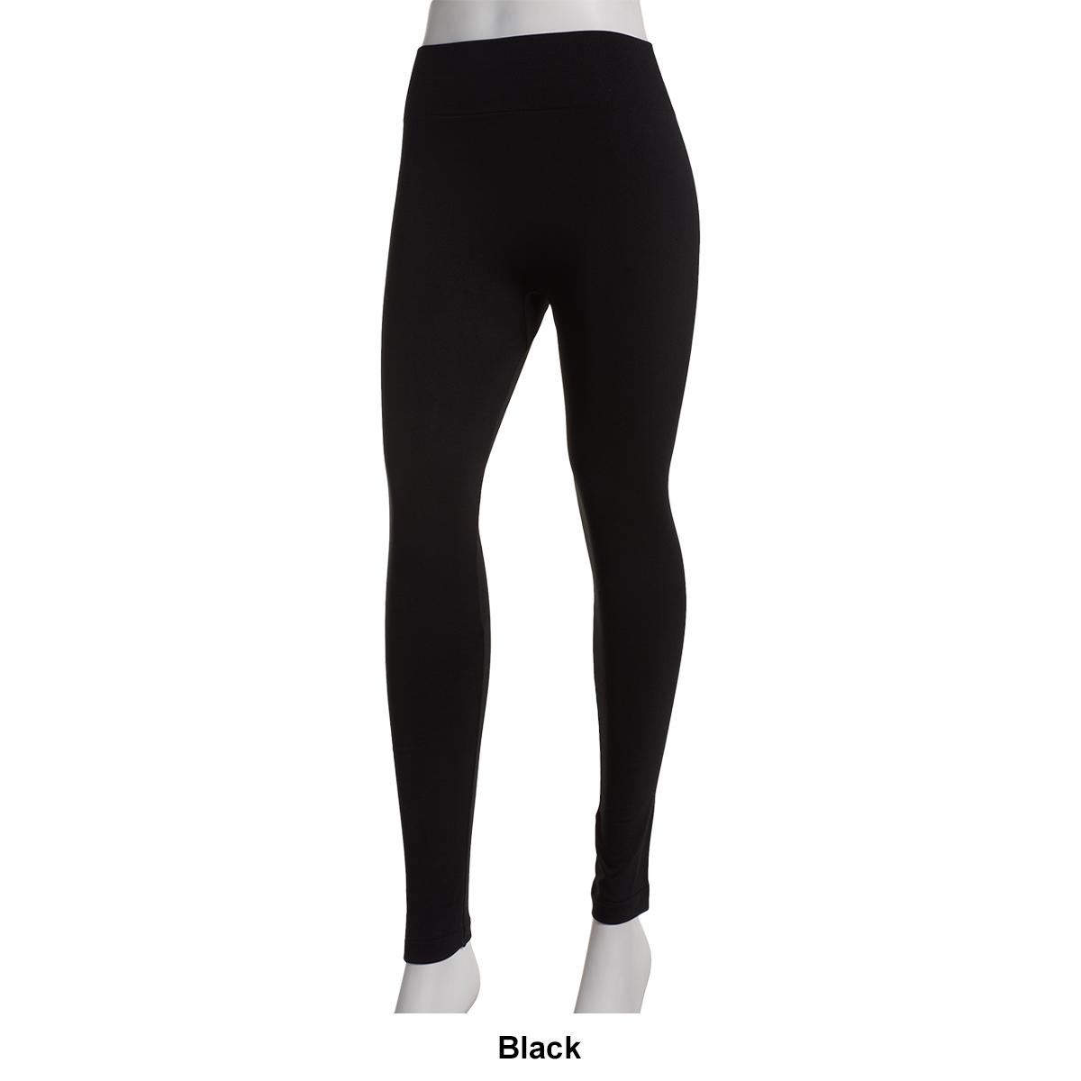 Petite Runway Ready Basic Fleece Lined Solid Leggings