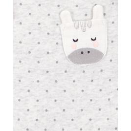 Baby Girl (NB-24M) Carter’s® 5pk. Animal Pocket Dot Bodysuits