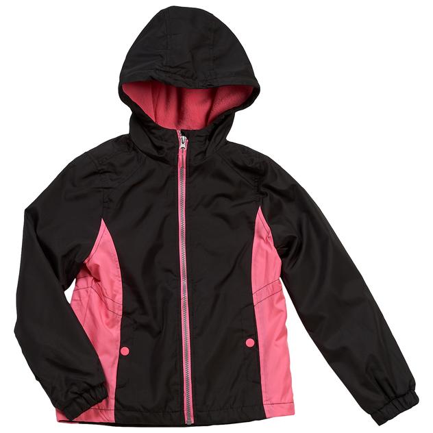 Girls (7-16) Weather Club Hooded Windbreaker