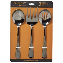 Bombay Shiny Black 3pc. Serving Set