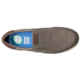 Mens Nunn Bush KORE City Walk Canvas Moc Toe Slip-On Loafers