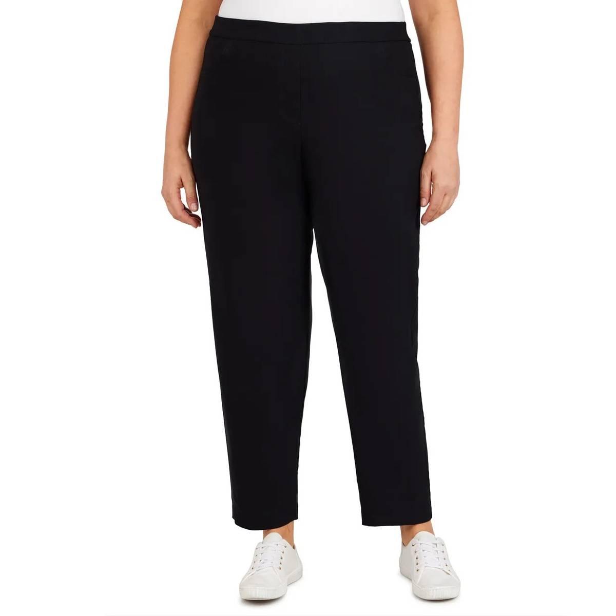 Plus Size Alfred Dunner Classics Allure Stretch Pants - Short