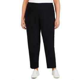 Plus Size Alfred Dunner Classics Allure Stretch Pants - Short