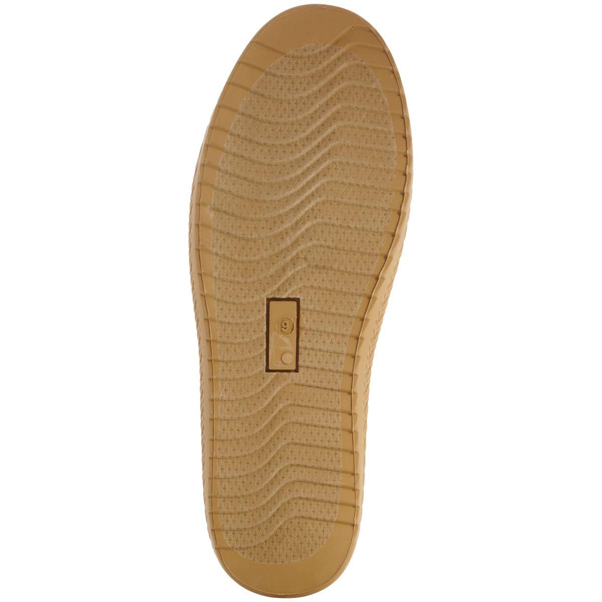 Womens Ashley Blue Canvas Stripe Slip On Flats