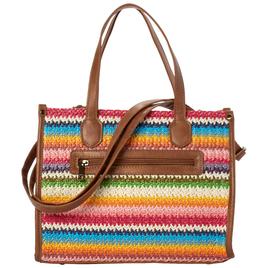 DS Fashion Straw Satchel