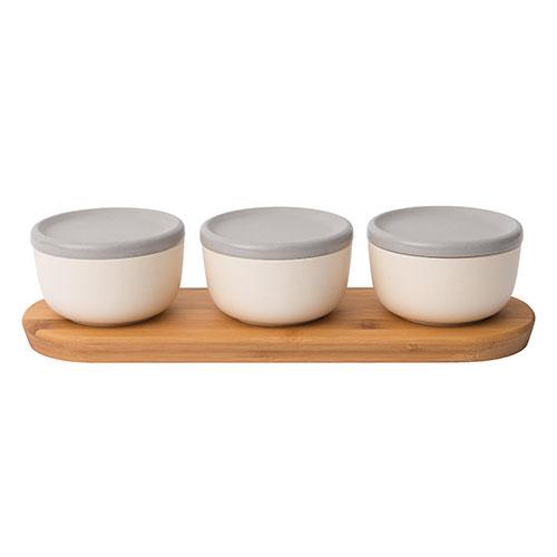 BergHOFF Leo 7pc. Bamboo Appetizer Set