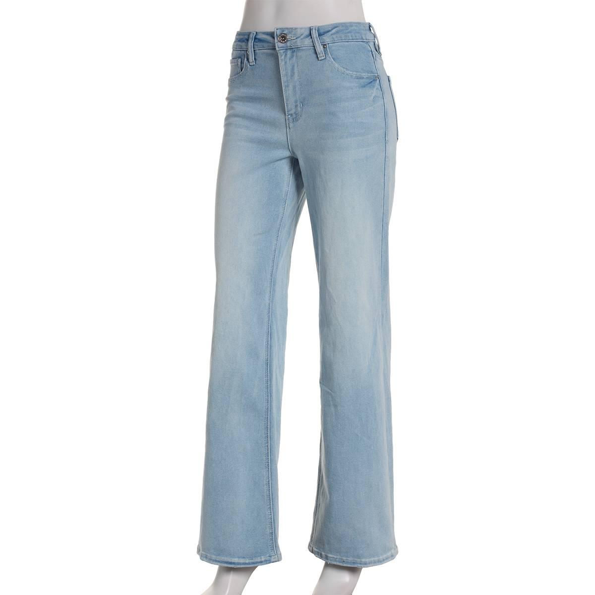 Juniors California Vintage High Rise Wide Leg Jeans